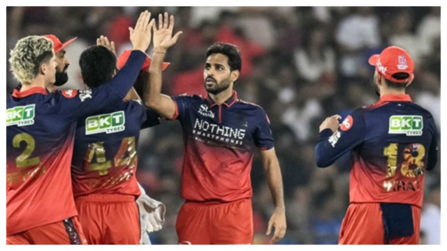 IPL 2026: Bhuvi leva 3 postigos em powerplay; MI em 53/3 contra RCB
