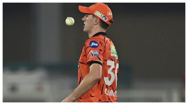 IPL 2026: Capitão SRH Cummins multado por taxa lenta
