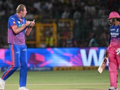 IPL 2026: Jamieson do Delhi Capitals repreendido pela despedida de Sooryavanshi IPL 2026: Jamieson do Delhi Capitals repreendido pela despedida de Sooryavanshi