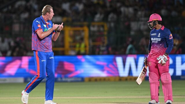 IPL 2026: Jamieson do Delhi Capitals repreendido pela despedida de Sooryavanshi
