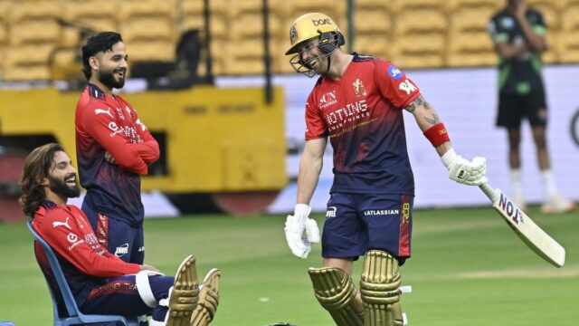 IPL 2026: O capitão do RCB, Rajat Patidar, fornece atualizações IPL 2026: O capitão do RCB, Rajat Patidar, fornece atualizações de condicionamento físico para Phil Salt antes da Qualificatória 1