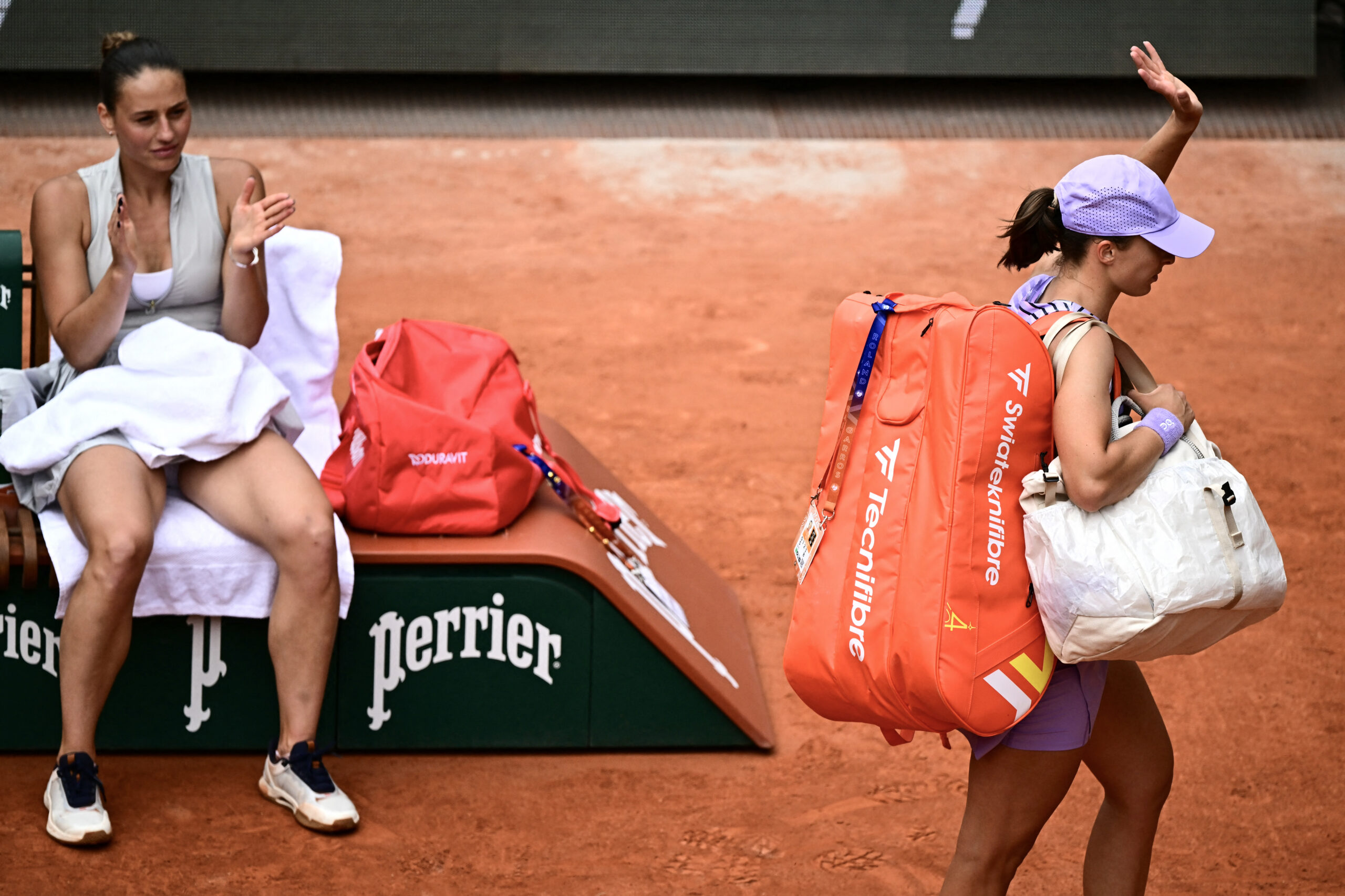 Marta Kostyuk x Iga Swiatek Aberto da França Roland Garros