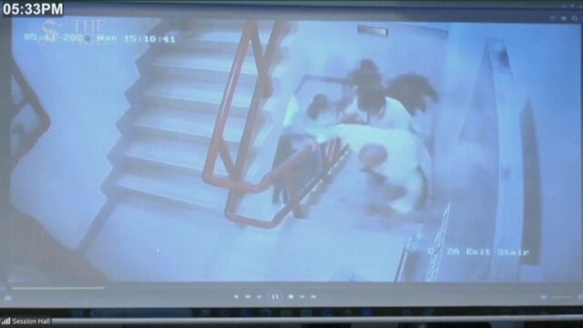 Imagens de CCTV mostram agentes da lei perseguindo senador filipino
