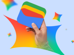 Imaginei uma Google Wallet com tecnologia Gemini – e agora o aplicativo atual parece desatualizado Uma mulher sentada em um sofá usando o telefone, cercada pelos logotipos do Gmail, Drive, Docs, YouTube e Gemini.