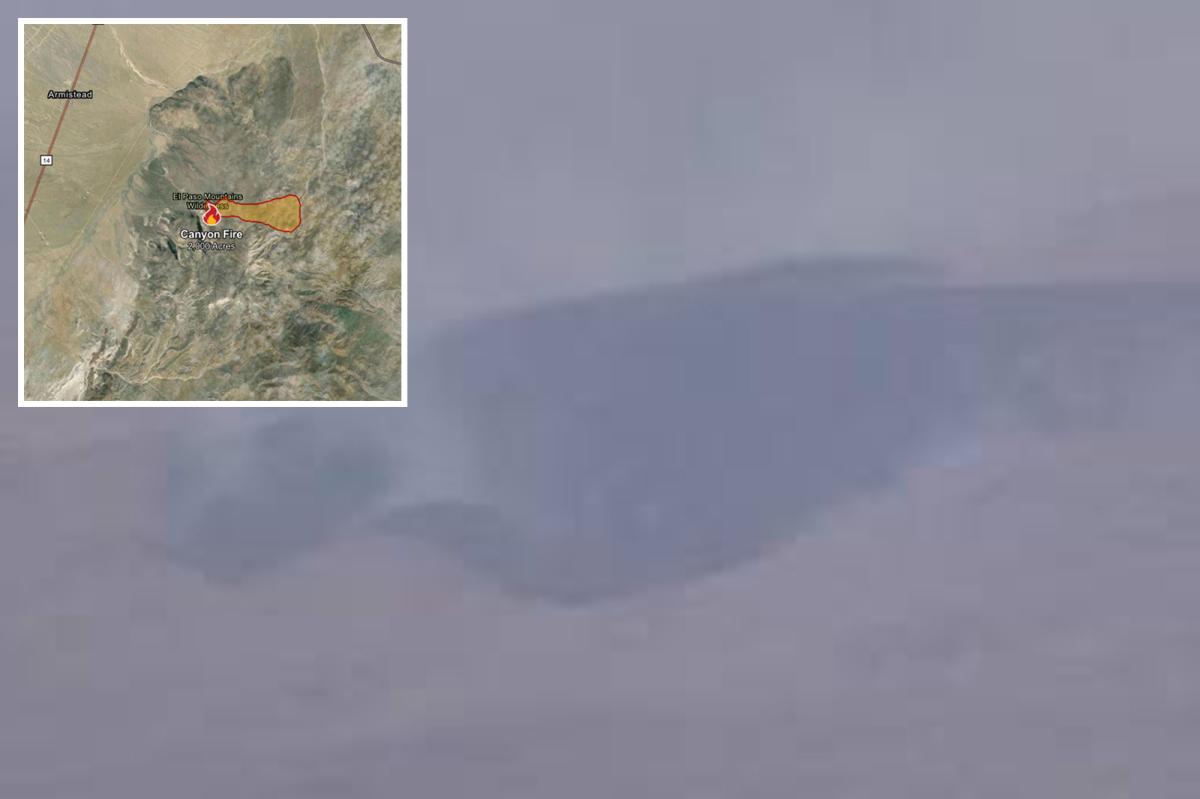 Incêndio no Canyon atinge 2.000 acres enquanto queima fora de controle no condado de Kern