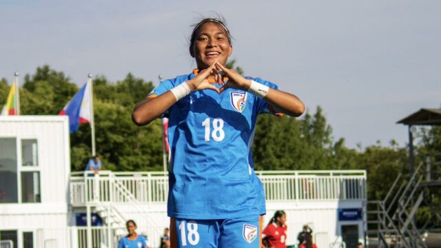 Índia vence o Líbano na Copa Asiática Feminina Sub-17 da Índia vence o Líbano na Copa Asiática Feminina Sub-17 da AFC de 2026 e coloca um pé nas quartas de final