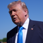 President Donald Trump speaks to the press before boarding Air Force One, Wednesday, May 20, 2026, at Joint Base Andrews, Md., en route to speak at the U.S. Coast Guard Academy commencement.