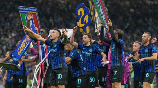 Inter de Milão conquista o título da Série A com vitória por 2 a 0 sobre o Parma
