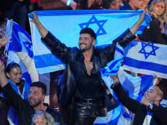 Israel fica em segundo lugar na Eurovisão em meio a boicotes e reações adversas Israel fica em segundo lugar na Eurovisão em meio a boicotes e reações adversas