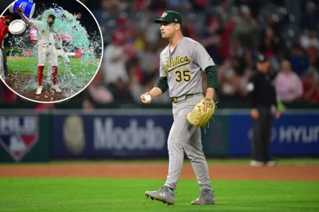 JT Ginn perde lance sem sucesso na nona entrada - e então permite walk-off homer para destruir o colapso de A
