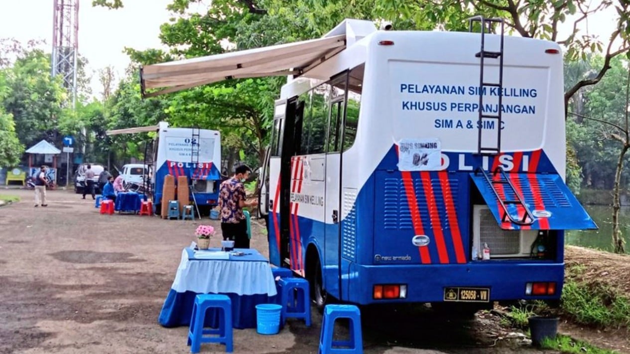 Jadwal SIM Keliling Sabtu 16 de maio de 2026 em Jacarta, Bogor, Bekasi e Bandung