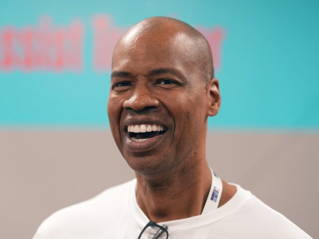 Jason Collins em ação.