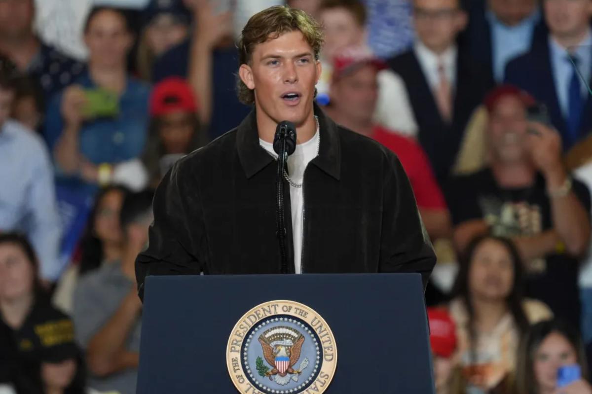 Jaxson Dart dos Giants não precisa enfrentar uma inquisição sobre seu respeito por Trump – ele só precisa vencer