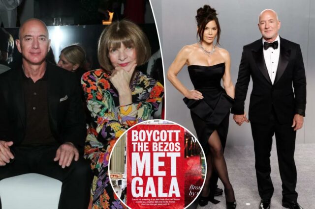 Jeff Bezos e Lauren Sánchez gastaram US $ 10 milhões para co-apresentar o Met Gala - e ganhar o grande 'Anna Wintour OK': fontes
