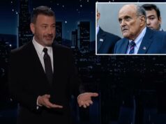 Jimmy Kimmel brincou sobre o ex-prefeito de Nova York Rudy Giuliani estar no ‘túmulo’ antes da hospitalização Jimmy Kimmel brincou sobre o ex-prefeito de Nova York Rudy Giuliani estar no 'túmulo' antes da hospitalização