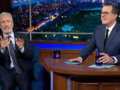 Jon Stewart e Stephen Colbert Bond sobre a perda de programas tardios para a Paramount: ‘O termo naquela época era proibido’ | Vídeo Stephen Colbert
