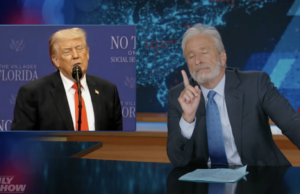 Jon Stewart responde a Trump dizendo que ele é o único presidente a fazer um teste cognitivo Jon Stewart responde a Trump dizendo que ele é o único presidente a fazer um teste cognitivo
