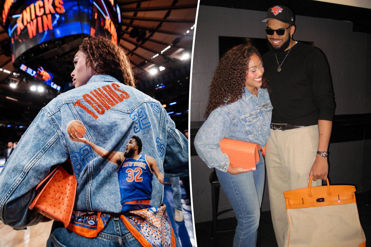 Jordyn Woods revela o item da ‘sorte’ que ela não abandonará durante os playoffs dos Knicks