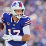 Josh Allen #17 of the Buffalo Bills