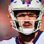Josh Allen #17 of the Buffalo Bills.
