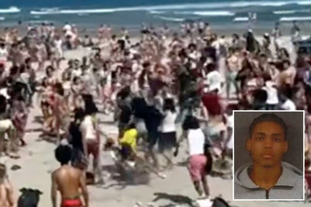 Jovem de 18 anos de Rhode Island é preso em esfaqueamento na praia enquanto centenas de adolescentes lotavam a área
