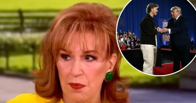 Joy Behar critica Jaxson Dart por participar do comício de Donald Trump Definição de estupidez e racismo