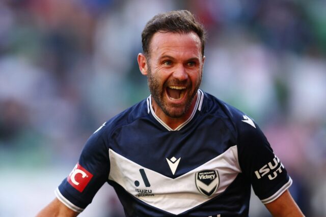Juan Mata é eleito o melhor jogador da temporada do Melbourne Victory
