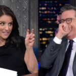 Julia Louis-Dreyfus dá a Stephen Colbert um assado brutal ao estilo Veep