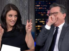 Julia Louis-Dreyfus dá a Stephen Colbert um assado brutal ao estilo Veep Julia Louis-Dreyfus dá a Stephen Colbert um assado brutal ao estilo Veep