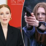 Julianne Moore foi criticada por dizer que não quer atuar em filmes com ‘explosões e armas’