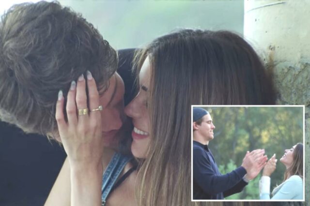 Justin Herbert brinca de bolo e desfila com Madison Beer no videoclipe quente da popstar
