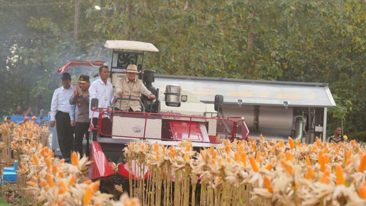 Kapolri Sampaikan Sederet Aspirasi Petani ke Prabowo