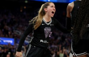 Kate Martin quebra o silêncio sobre a saída das Valquírias após assinar com Sparks Los Angeles Sparks guard Kate Martin