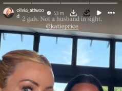 Katie Price zomba de seu marido Lee Andrews enquanto se volta para a recém-solteira Olivia Attwood em meio a seu misterioso desaparecimento em Dubai Katie Price recorreu à amiga recém-solteira Olivia Attwood na segunda-feira, quando eles acessaram o Instagram em meio ao misterioso desaparecimento de Lee Andrews