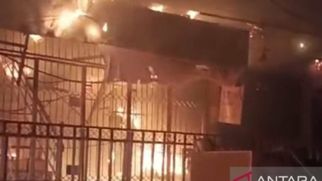 Kebakaran Hebat di Pasar 16 Ilir Palembang, Korsleting Diduga Jadi Biang Kerok
