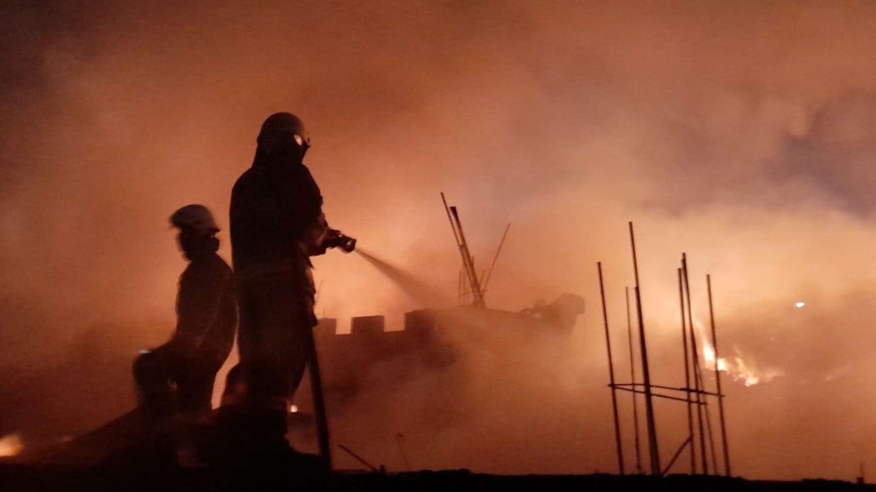 Kebakaran Hebat di Tambora, 27 Rumah Hangus e 250 Warga Terdampak