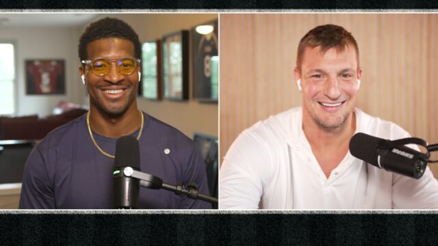 Keegan-Michael Key e Tom Brady entre os convidados do programa Keegan-Michael Key e Tom Brady entre os convidados do programa 'The Other Football' de Tubi, apresentado por Rob Gronkowski e Jameis Winston (EXCLUSIVO)