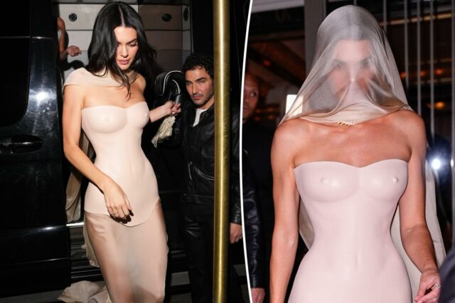 Kendall Jenner abandona o vestido – mas mantém o espartilho – para a festa pós-Met Gala 2026

