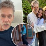 Kevin Bacon é atacado por enxame de abelhas enquanto caminhava com a filha