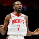 Kevin Durant pode deixar os Rockets para essas três equipes nesta entressafra