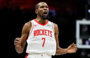 Kevin Durant pode deixar os Rockets para essas três equipes nesta entressafra Kevin Durant pode deixar os Rockets para essas três equipes nesta entressafra