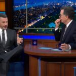 Jimmy Fallon, Seth Meyers, John Oliver, Stephen Colbert e Jimmy Kimmel se despedem