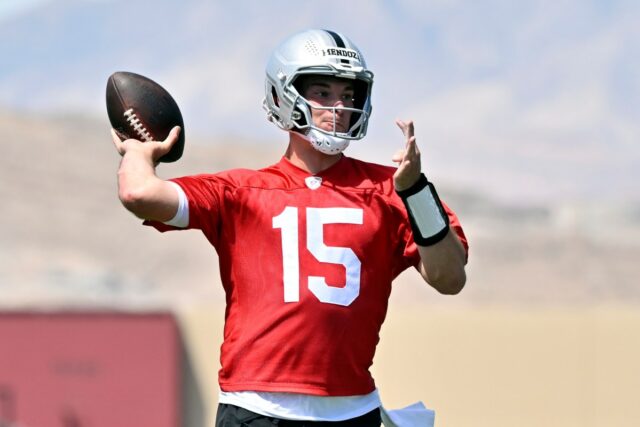 Las Vegas Raiders QB Fernando Mendoza