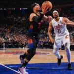 Knicks conquista duas vitórias nas finais da NBA com vitória por 109-93 sobre o Cavs