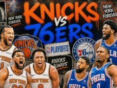 Knicks e 76ers em alta têm a chance de adicionar à história da pós-temporada dois anos após uma série emocionante Knicks e 76ers em alta têm a chance de adicionar à história da pós-temporada dois anos após uma série emocionante