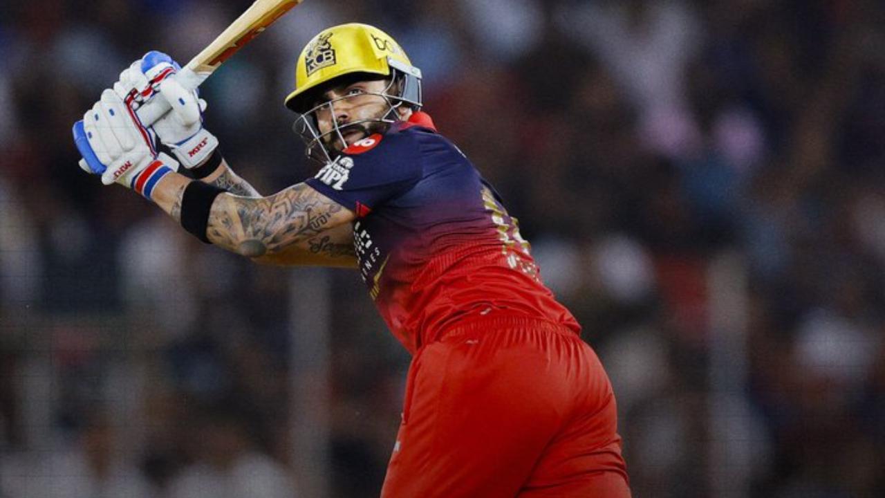 Kohli apresenta uma exibição sensata de rebatidas; RCB atinge 100 corridas em 10 saldos vs GT