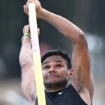 Kuldeep Kumar estabelece novo recorde nacional de salto com vara em Bhubaneswar