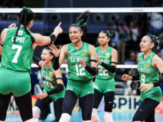 La Salle recupera a coroa do vôlei da UAAP com uma temporada inesquecível Angel Canino La Salle Lady Spikers comemora um ponto contra NU Lady Bulldogs no jogo 2 das finais de vôlei feminino da temporada 88 da UAAP.