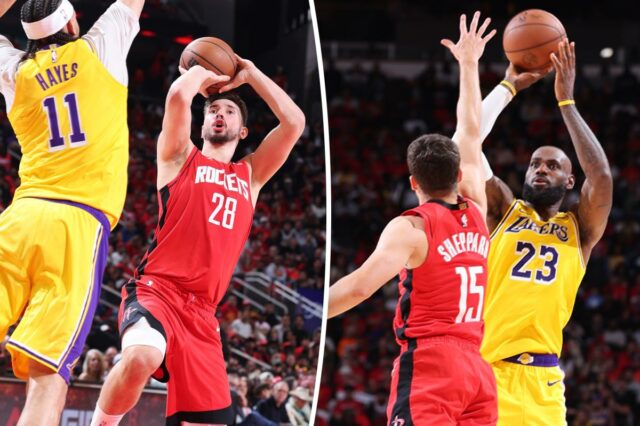 Lakers dominam Rockets na vitória do jogo 6, avançando nos playoffs
