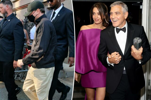 Leonardo DiCaprio e Vittoria Ceretti têm um encontro pré-Met Gala, George Clooney é homenageado e mais avistamentos
